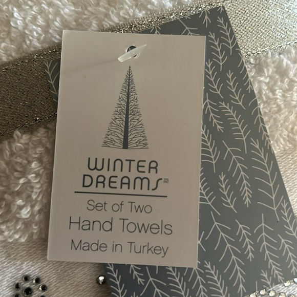Christmas hand towels - Picture 2 of 2